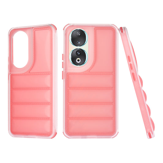 Etui na Honor 90, Techsuit, Wave Shield, Czerwony