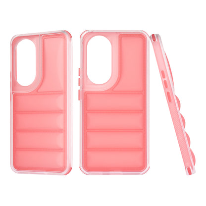 Etui na Honor 90, Techsuit, Wave Shield, Czerwony