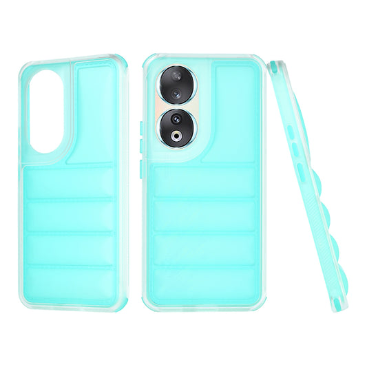 Etui na Honor 90, Techsuit, Wave Shield, Turkusowy