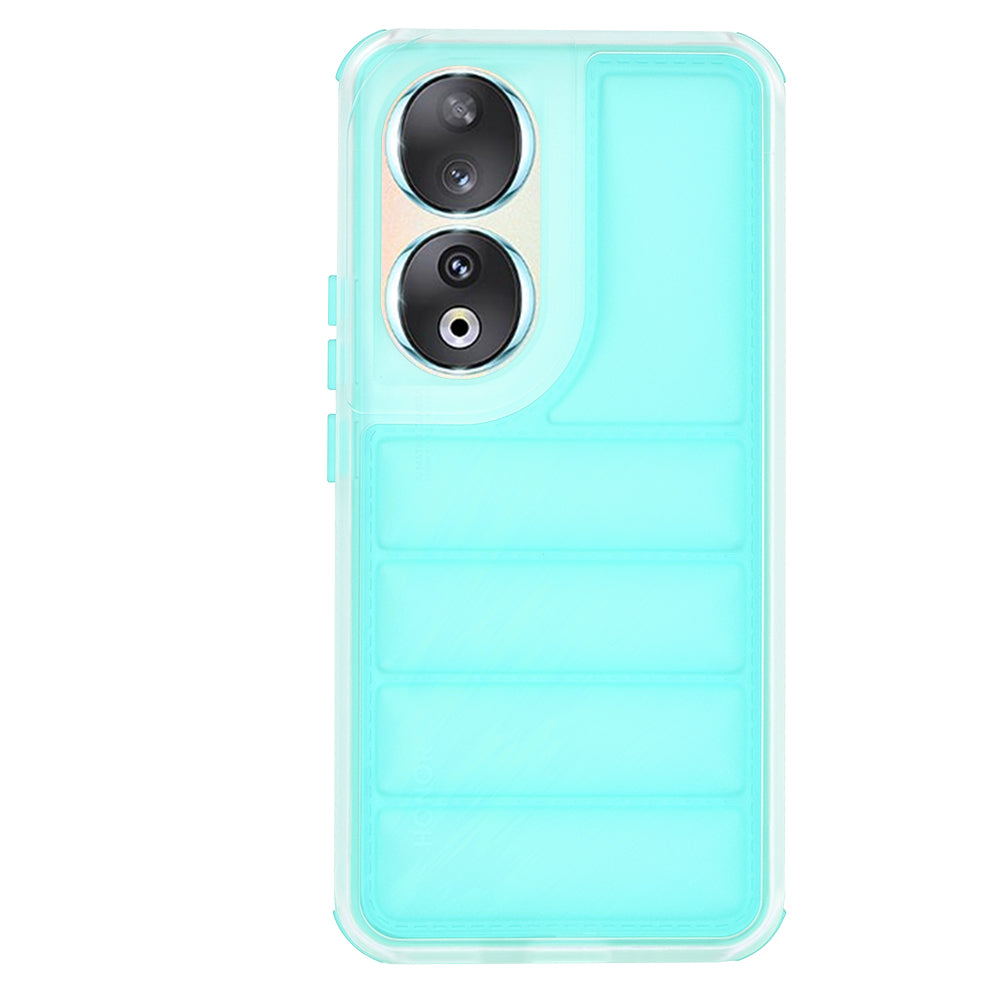 Etui na Honor 90, Techsuit, Wave Shield, Turkusowy