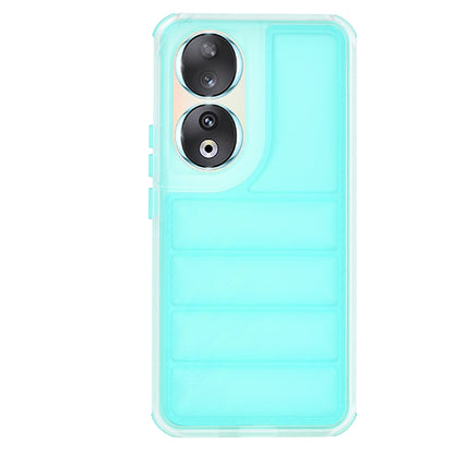 Etui na Honor 90, Techsuit, Wave Shield, Turkusowy