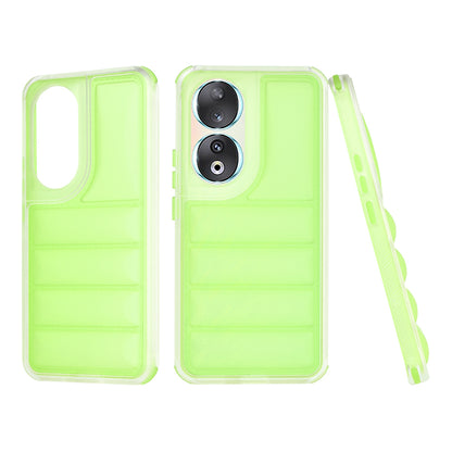 Etui na Honor 90, Techsuit, Wave Shield, Zielony