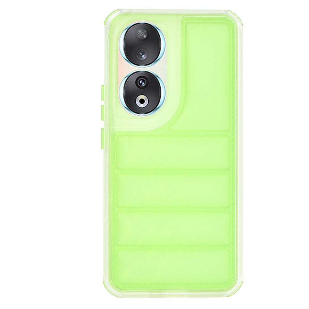 Etui na Honor 90, Techsuit, Wave Shield, Zielony