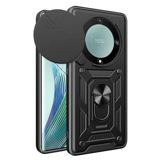 Etui na Honor Magic5 Lite, Techsuit, CamShield, Czarny