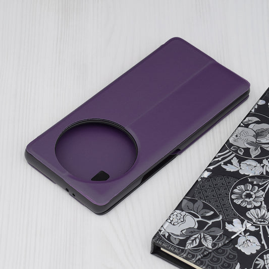 Etui na Honor Magic5 Lite, Techsuit, eFold, Fioletowy