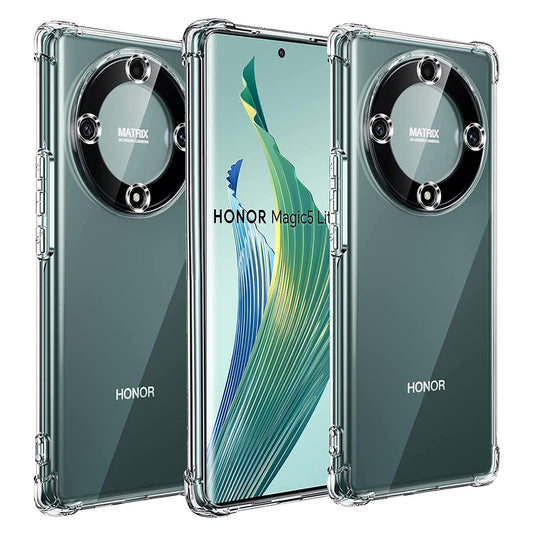 Etui na Honor Magic5 Lite, Techsuit, Shockproof Clear, Przezroczyste