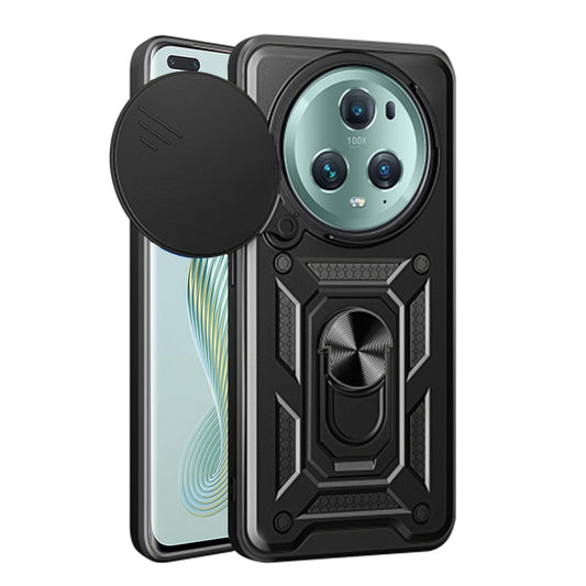 Etui na Honor Magic5 Pro, Techsuit, CamShield, czarne