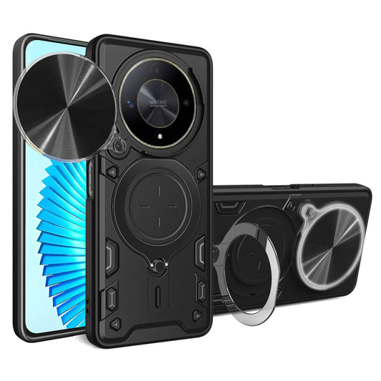 Etui na Honor Magic6 Lite, Techsuit, CamGuard Pro, czarne