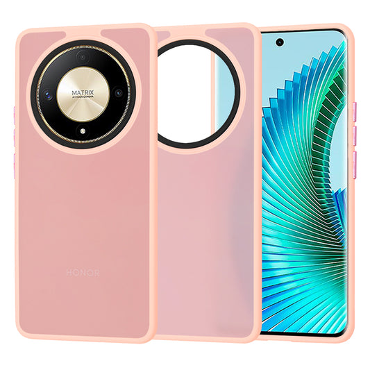 Etui na Honor Magic6 Lite, Techsuit, HaloFrost, Różowe
