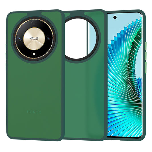Etui na Honor Magic6 Lite, Techsuit, HaloFrost, Zielony