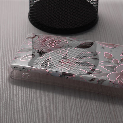 Etui na Honor Magic6 Lite, Techsuit, Marble, Białe