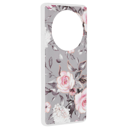 Etui na Honor Magic6 Lite, Techsuit, Marble, Szary