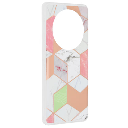 Case for Honor Magic6 Lite, Techsuit, Marble, Purple