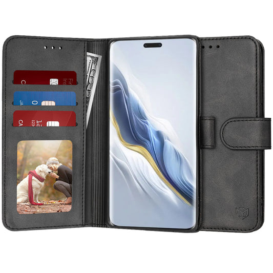 Etui na Honor Magic6 Pro, Techsuit, Diary Book, czarne
