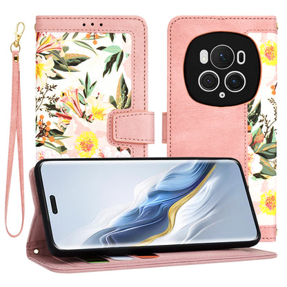 Etui na Honor Magic6 Pro, Techsuit, FlipCraft, różowe