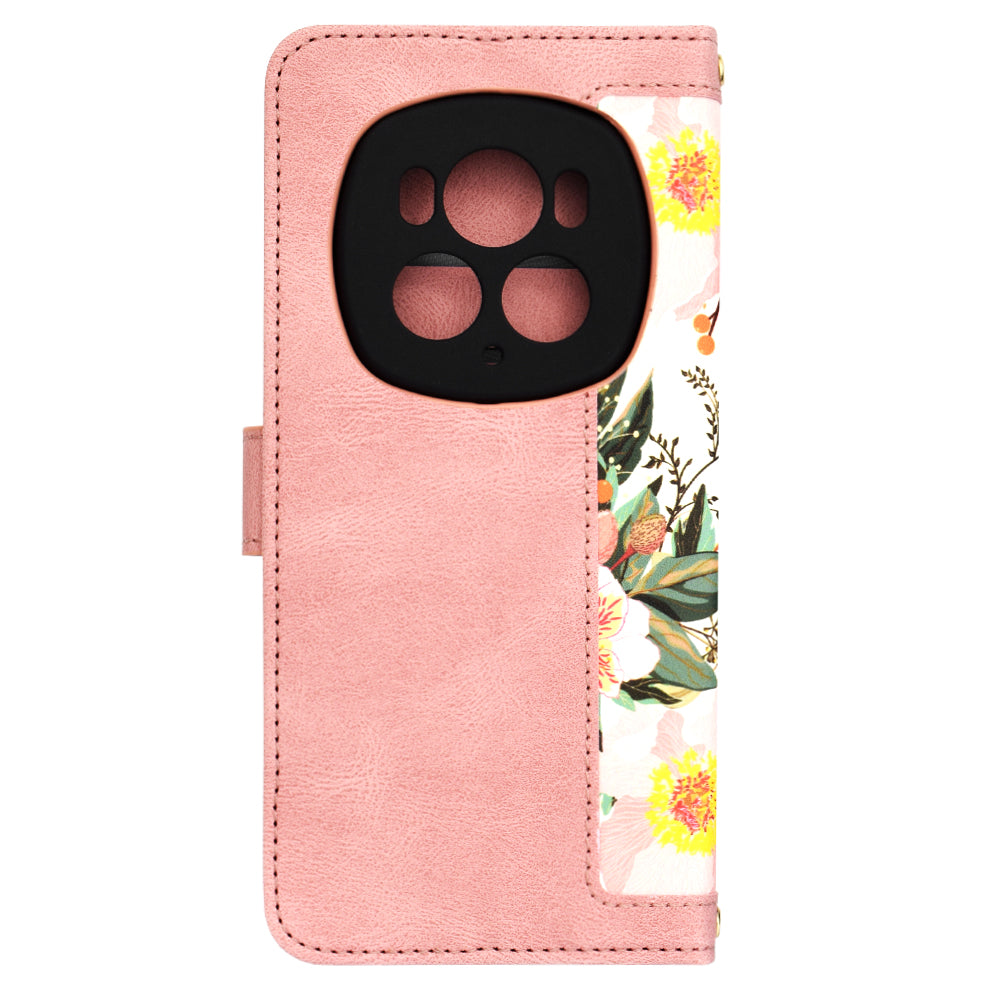 Etui na Honor Magic6 Pro, Techsuit, FlipCraft, różowe