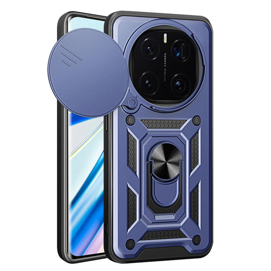 Etui na Honor Magic7 Pro, Techsuit, CamShield, Niebieskie