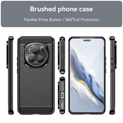 Etui na Honor Magic7 Pro, Techsuit, Carbon, Czarny