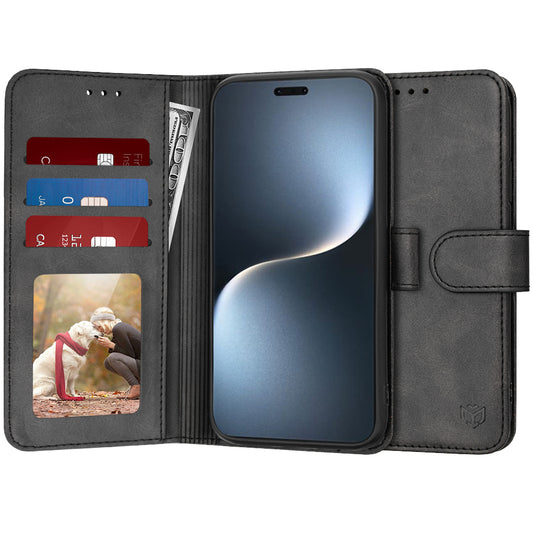 Etui na Honor Magic7 Pro, Techsuit, Diary Book, czarne
