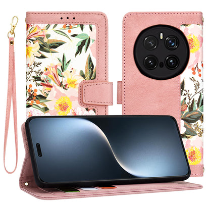Etui na Honor Magic7 Pro, Techsuit, FlipCraft, Różowe