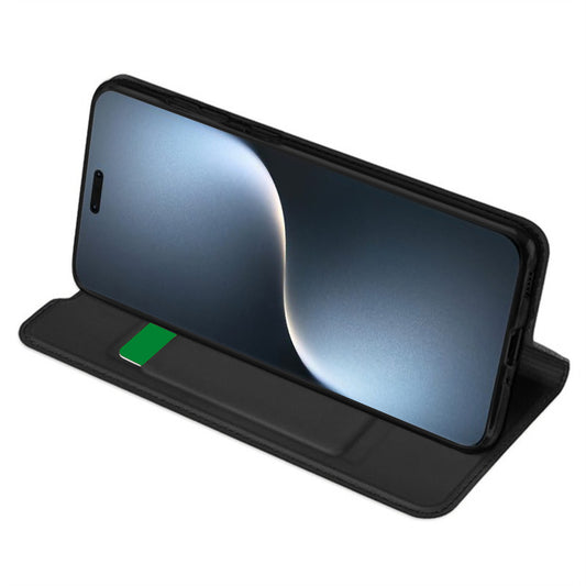 Etui na Honor Magic7 Pro, Techsuit, Magskin Book, czarne