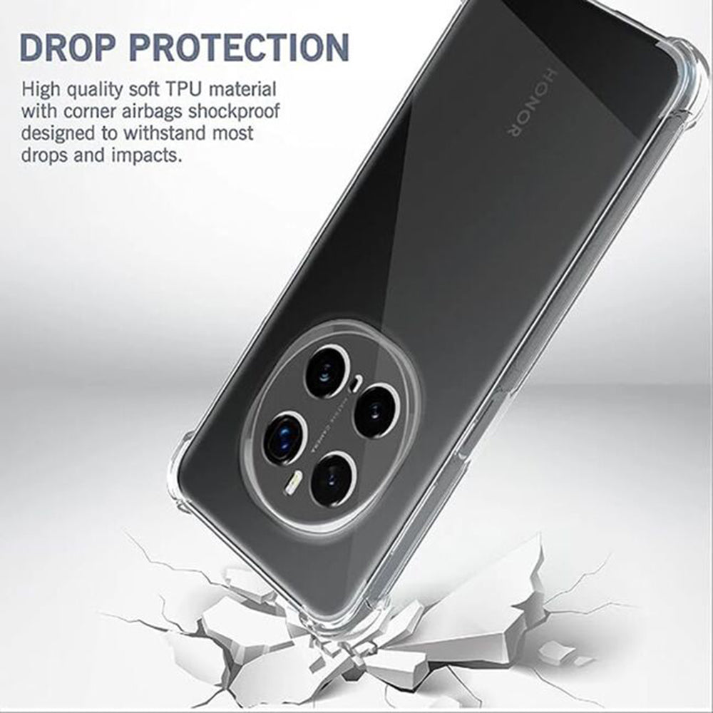 Etui na Honor Magic7 Pro, Techsuit, Shockproof Clear, Przezroczyste