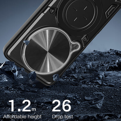 Etui na Honor Magic8 Lite, Techsuit, CamGuard Pro, Złoty Róż