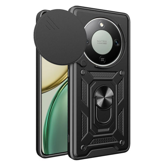 Etui na Honor Magic8 Lite, Techsuit, CamShield, Czarne