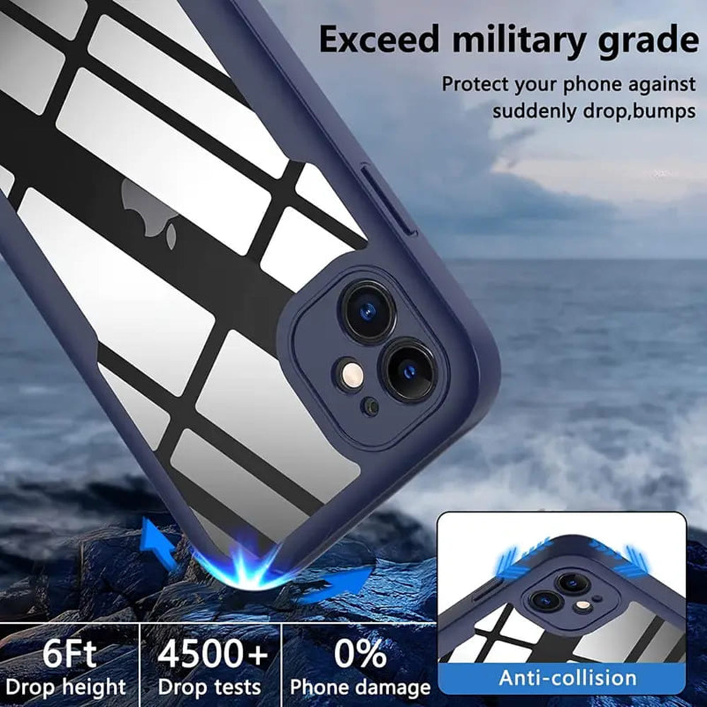 Etui na Honor Magic8 Lite, Techsuit, ColorVerse 360, Niebieskie