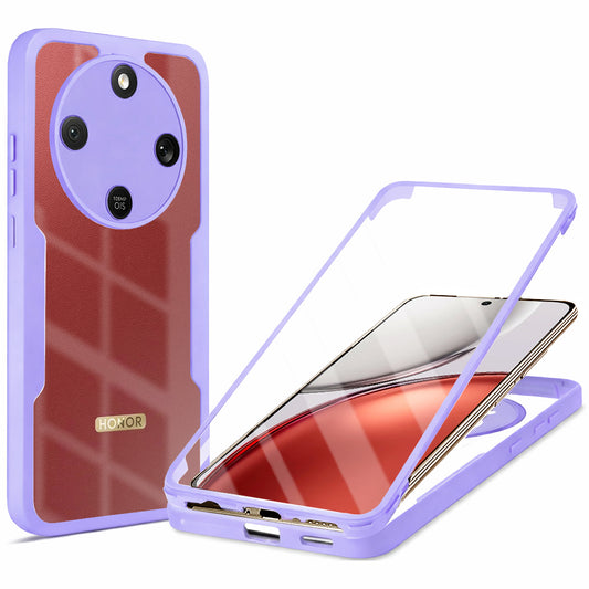 Etui na Honor Magic8 Lite, Techsuit, ColorVerse 360, Fioletowy