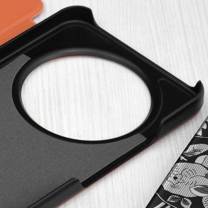 Etui na Honor Magic8 Lite, Techsuit, eFold, Pomarańczowe