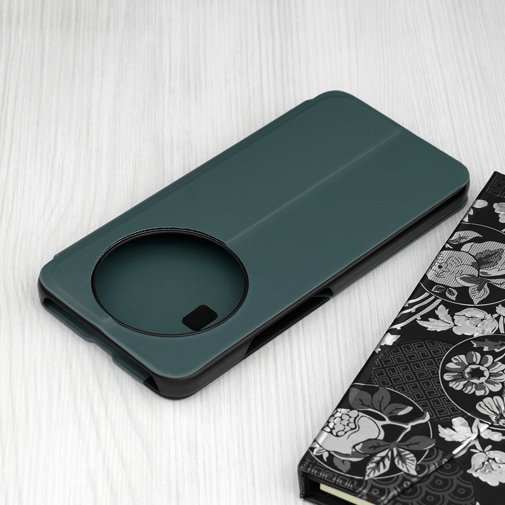 Etui na Honor Magic8 Lite, Techsuit, eFold, Ciemnozielony