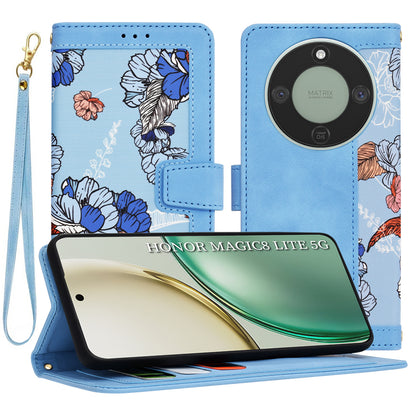 Etui na Honor Magic8 Lite, Techsuit, FlipCraft, Niebieski