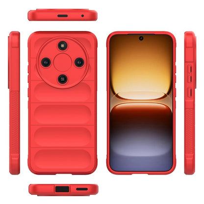 Etui na Honor Magic8 Lite, Techsuit, Magic Shield, Czerwony