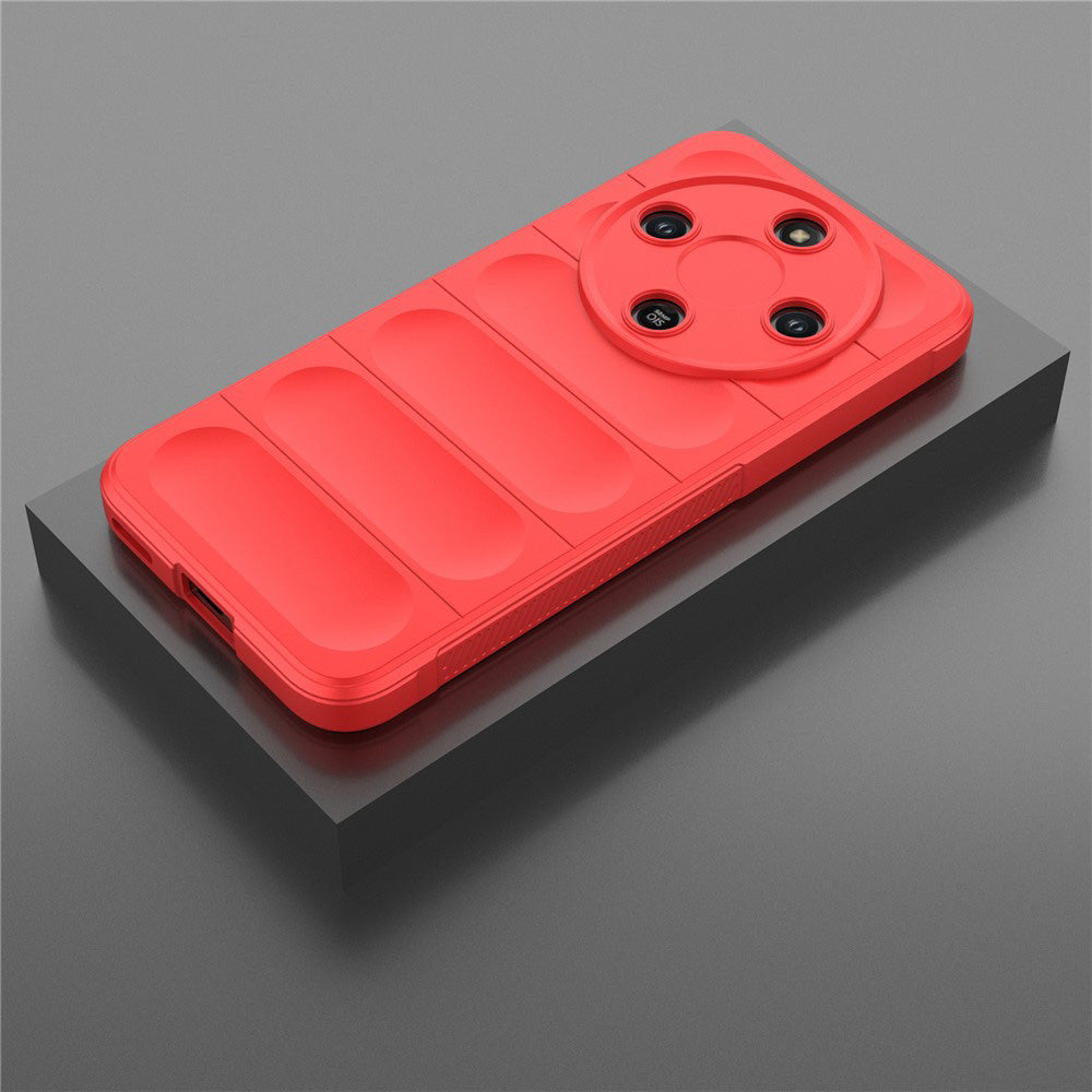 Etui na Honor Magic8 Lite, Techsuit, Magic Shield, Czerwony