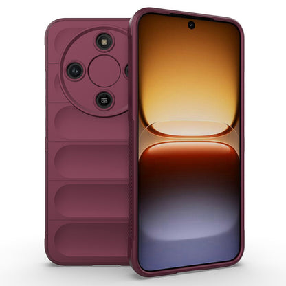 Etui na Honor Magic8 Lite, Techsuit, Magic Shield, Wiśniowy