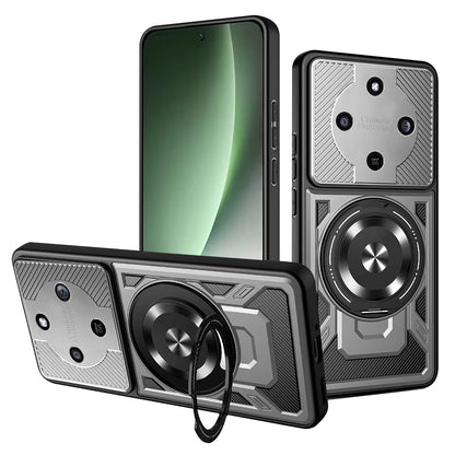 Etui na Honor Magic8 Lite, Techsuit, RuggedCam, Szare