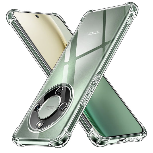 Etui na Honor Magic8 Lite, Techsuit, Shockproof Clear, Przezroczyste