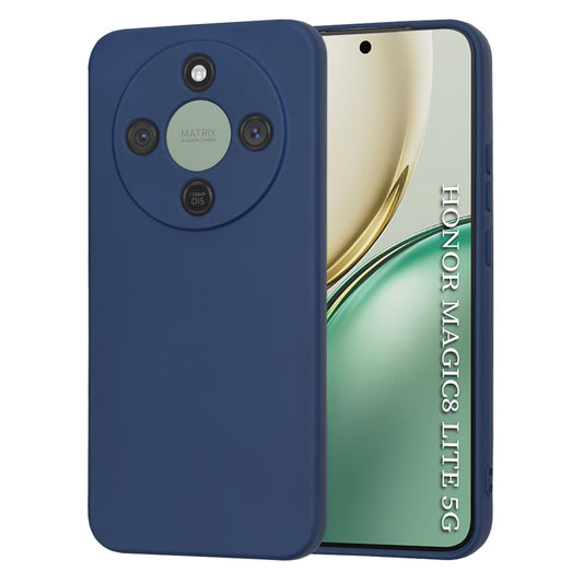 Etui na Honor Magic8 Lite, Techsuit, SoftFlex, Granatowy