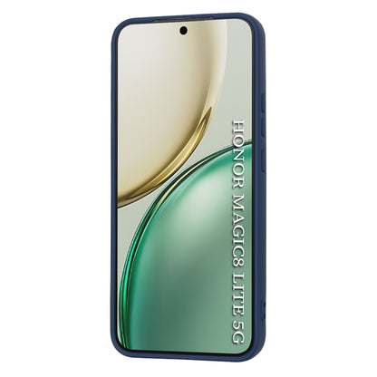 Etui na Honor Magic8 Lite, Techsuit, SoftFlex, Granatowy