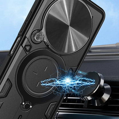 Etui na Honor Magic8 Pro, Techsuit, CamGuard Pro, Fioletowy