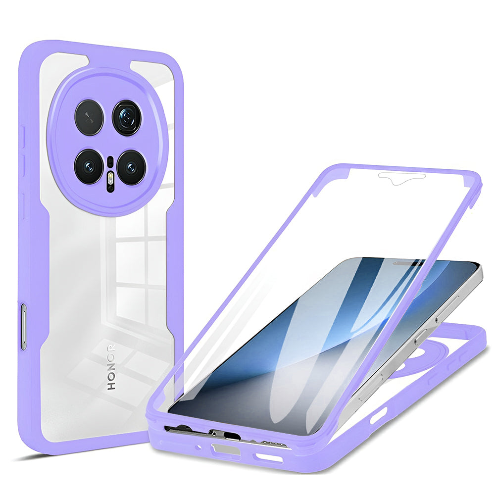 Etui na Honor Magic8 Pro, Techsuit, ColorVerse 360, Fioletowy