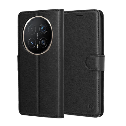 Etui na Honor Magic8 Pro, Techsuit, Leather Folio, czarne