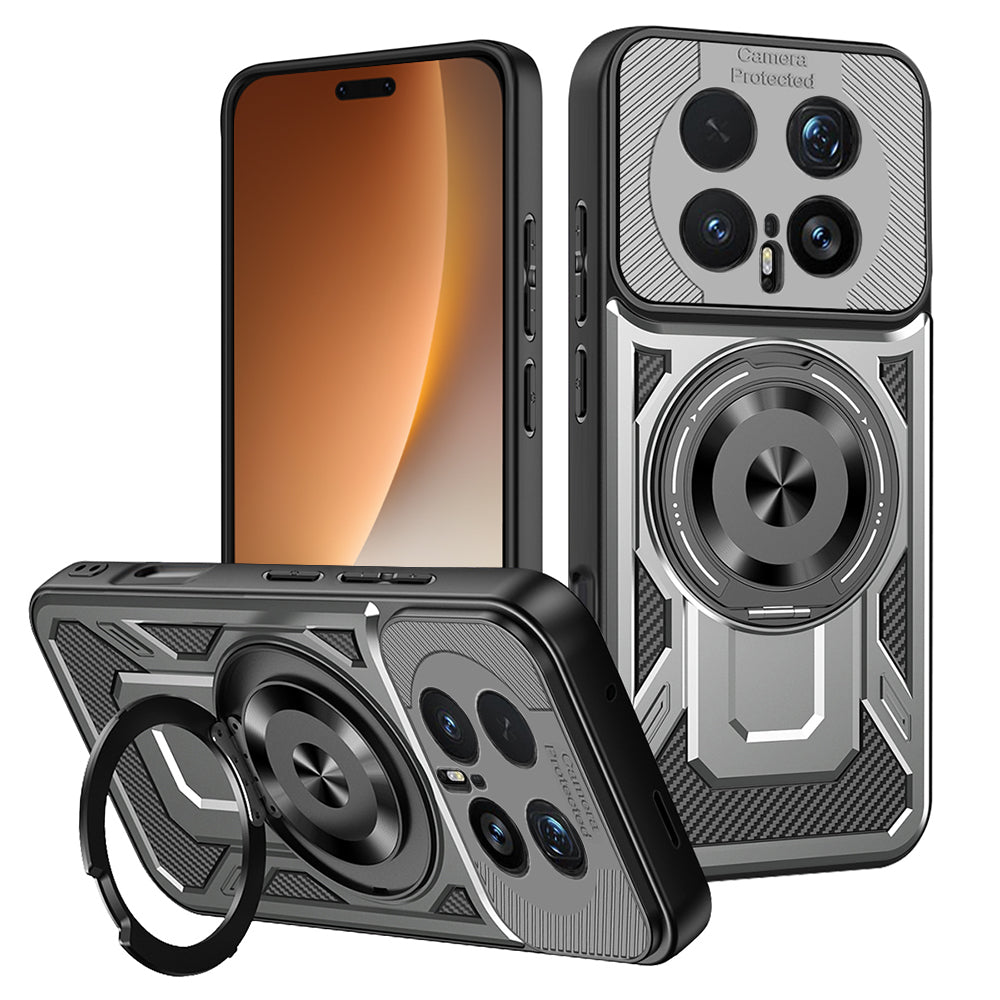 Etui na Honor Magic8 Pro, Techsuit, RuggedCam, Szare