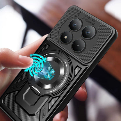 Etui na Honor Magic8 Pro, Techsuit, RuggedCam, Fioletowy