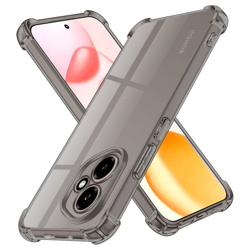 Case for Honor Magic8 Pro, Techsuit, Shockproof Clear, Smoky