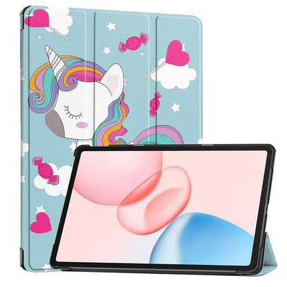 Etui na Honor Pad 10, Techsuit, FoldPro Unicorn, Wielokolorowe