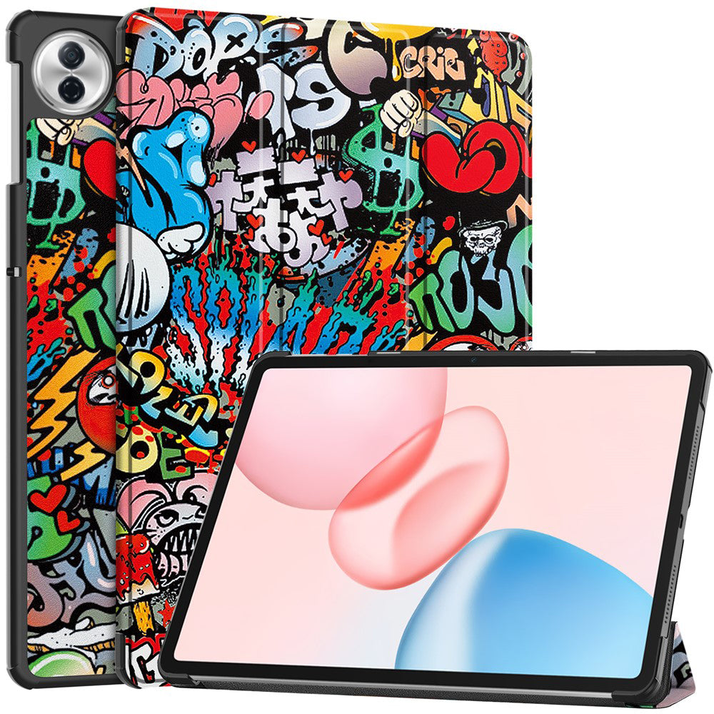 Case for Honor Pad 10, Techsuit, FoldPro Urban Vibe, Multicolor