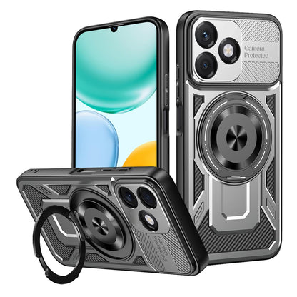 Etui na Honor X5c Plus, Techsuit, RuggedCam, Szare