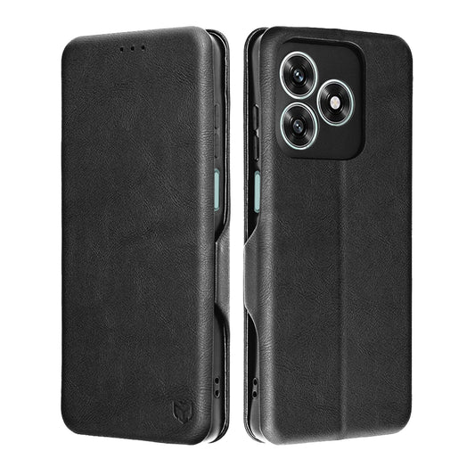 Etui na Honor X5c Plus, Techsuit, Safe Wallet Plus, Czarne